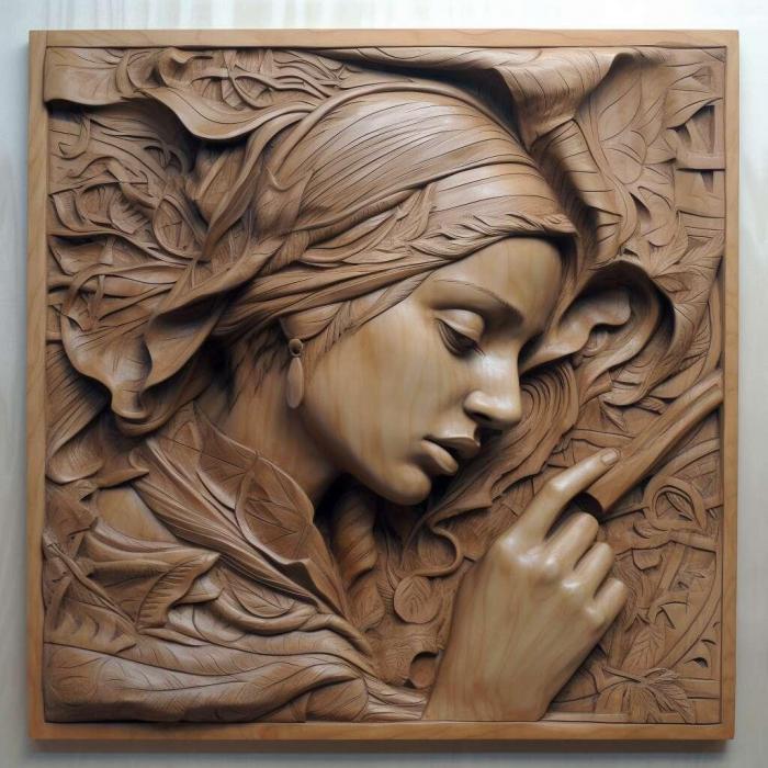 نموذج ثلاثي الأبعاد لآلة CNC 3D Art 